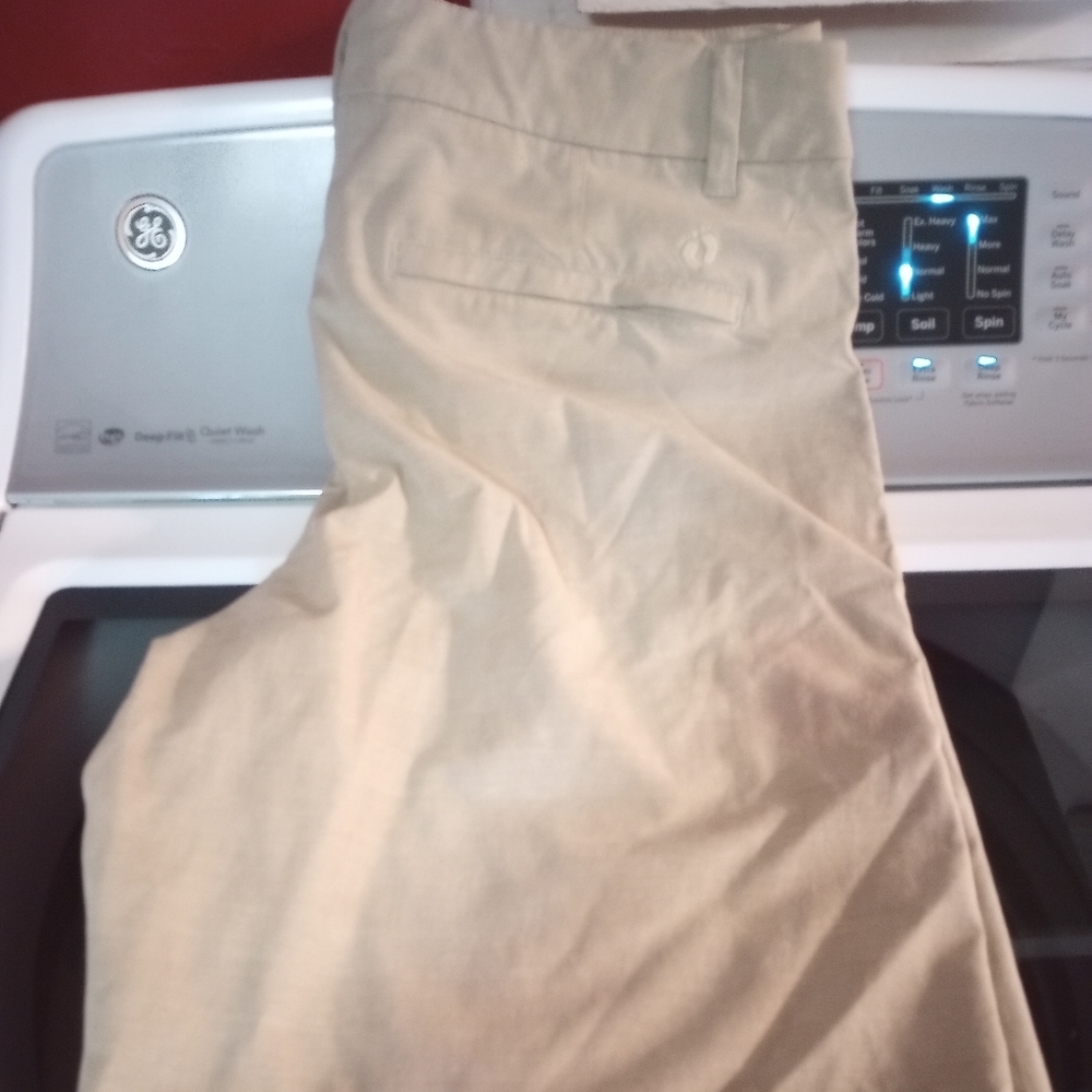 Mens hang ten khaki w/ drawstring shorts sz 36